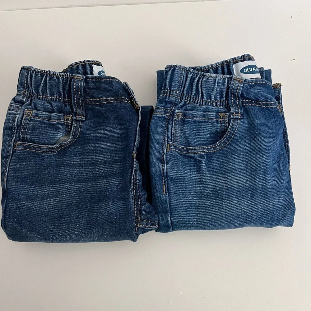 Old Navy Kids Straight Jeans Lot (2 Pairs) | Size 4T